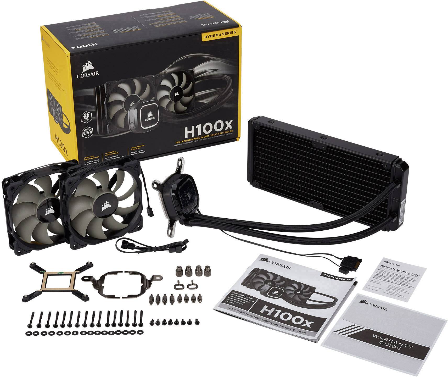 PC water cooling Corsair Hydro H100X | Conrad.com