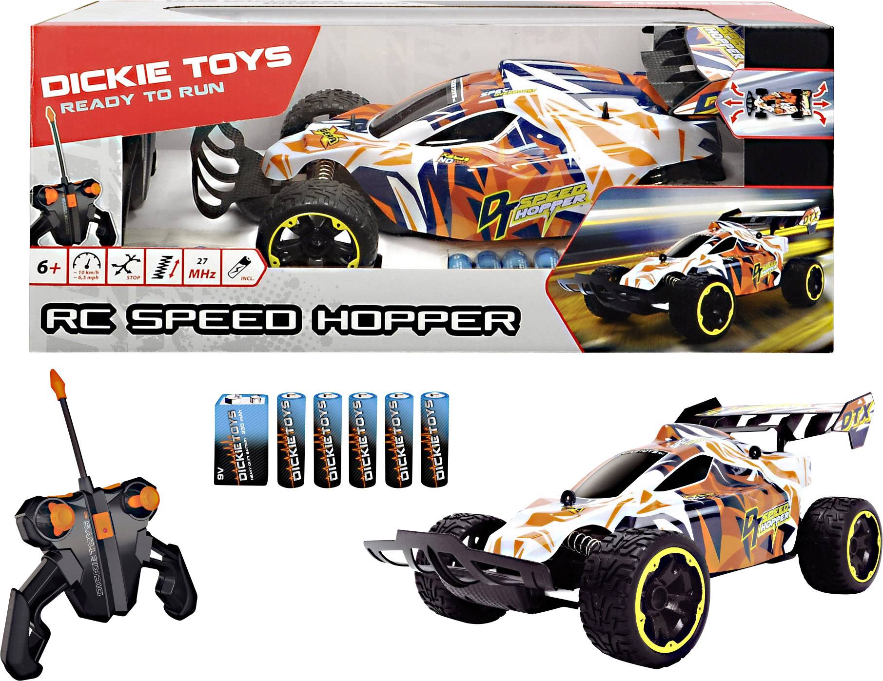 Dickie Toys 201119465 RC DT Speed 