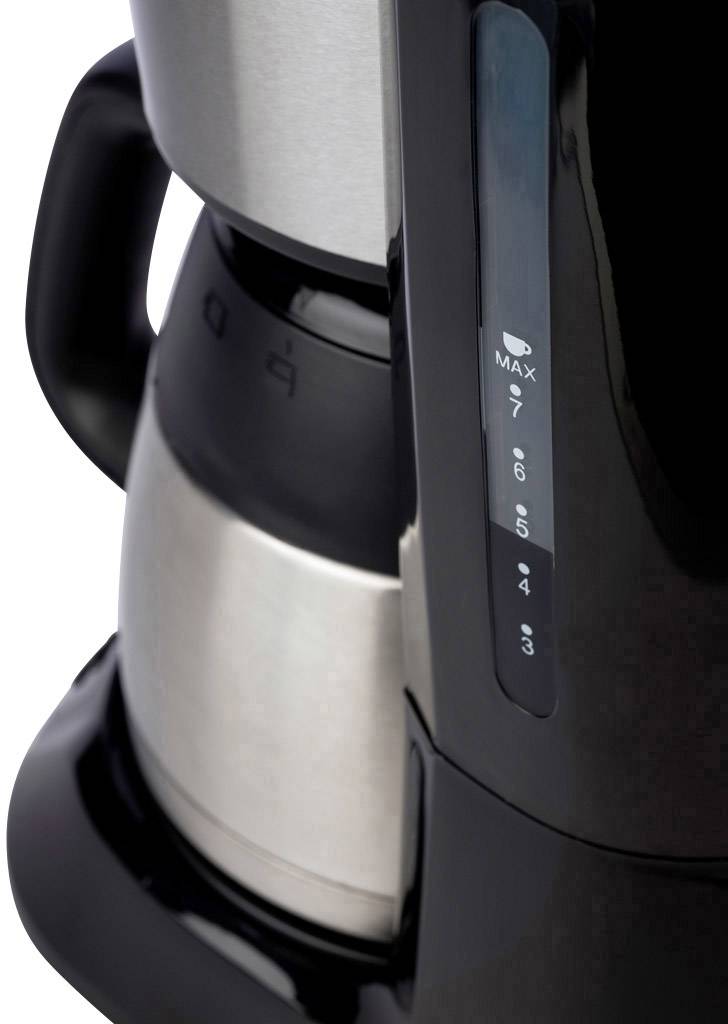 Korona 10332 Coffee maker Stainless steel, Black Cup volume=7 Thermal jug, Timer