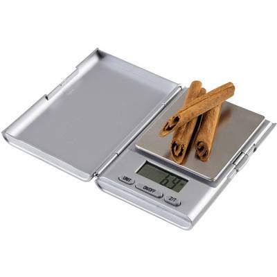 Korona Anja Pocket scales 79444 Weight range 500 g Readability 0.1 g battery-powered Silver (matt)-0