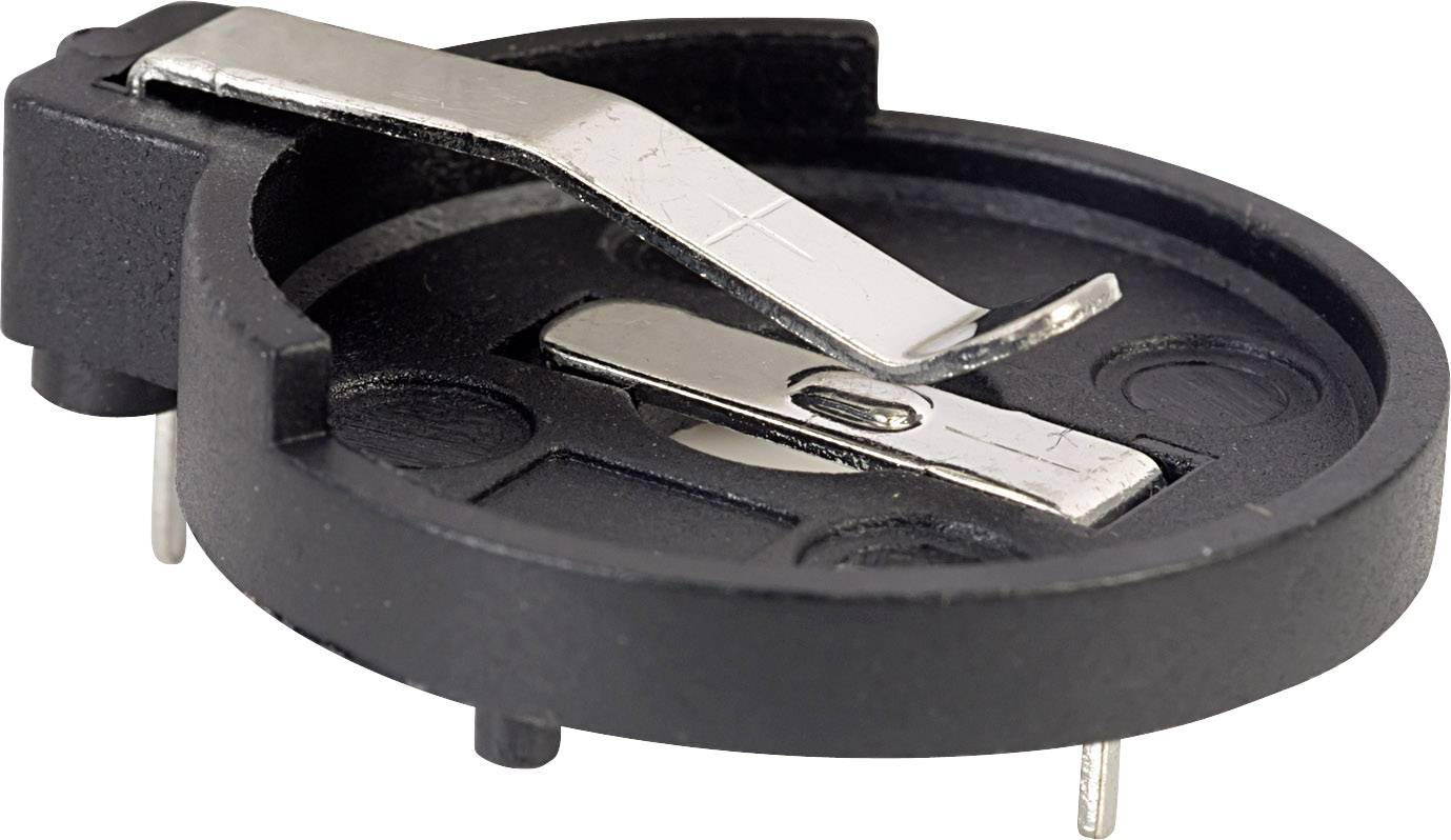 TRU COMPONENTS CH26-2032LF Button cell holder 1x CR 2032 Pin contact