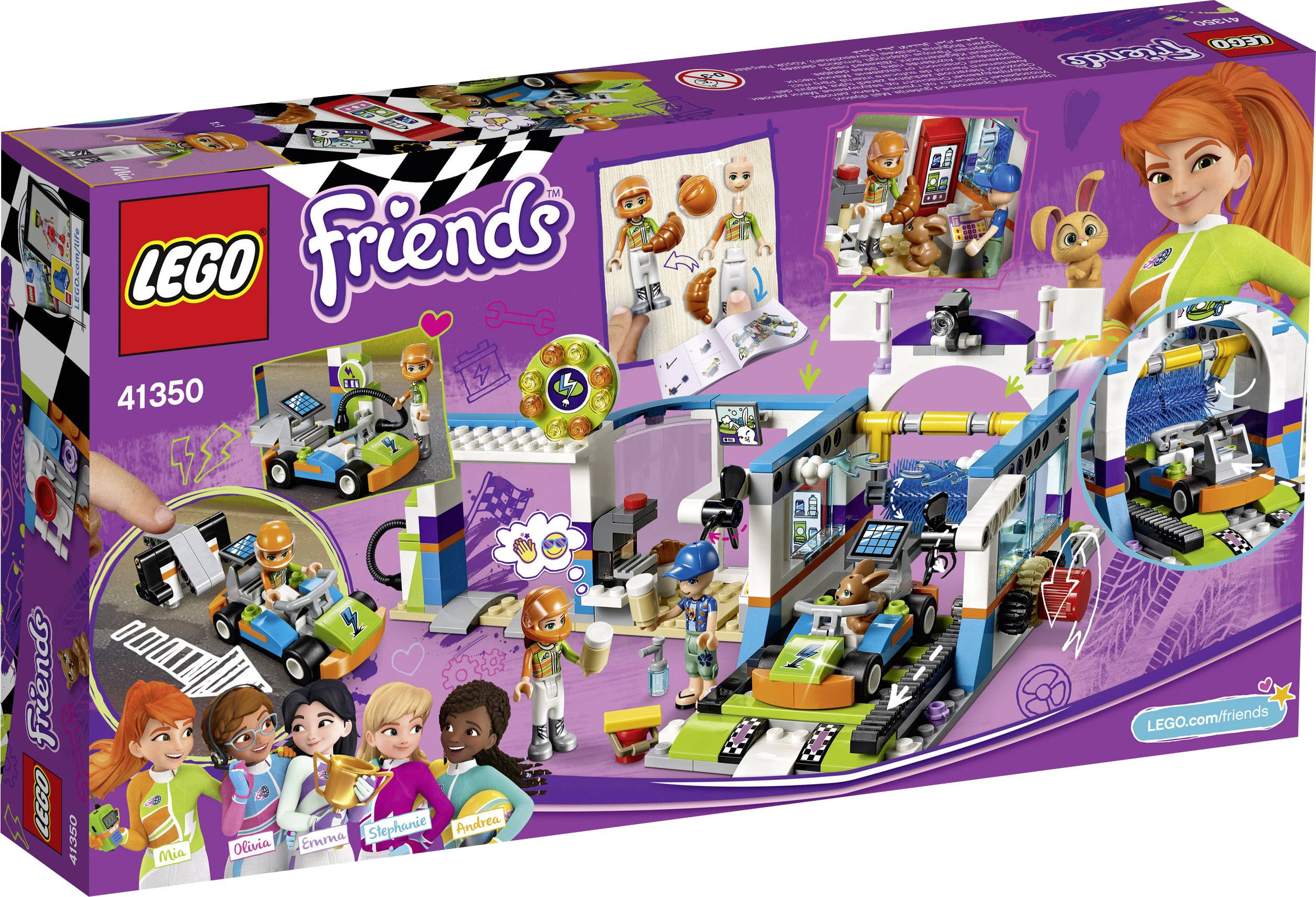 lego friends car wash