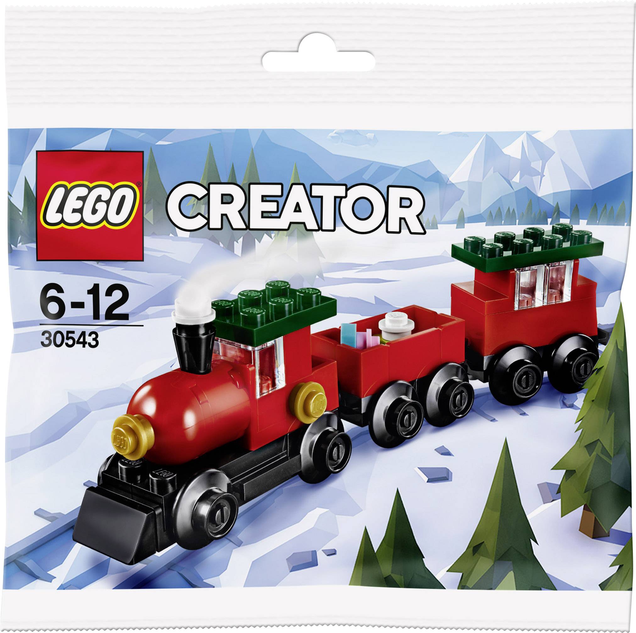 legos christmas train