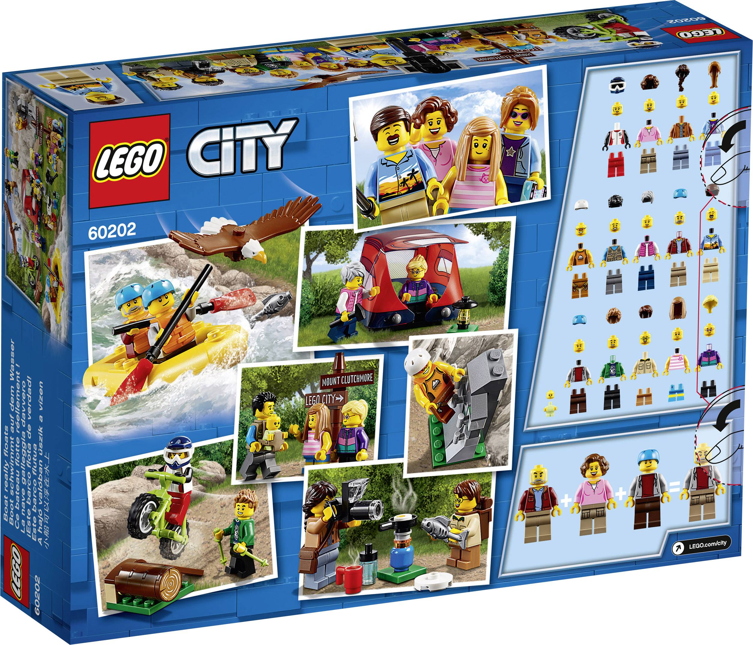 NEU 1x LEGO City Minifigur Weißkopfseeadler aus Set 60202 