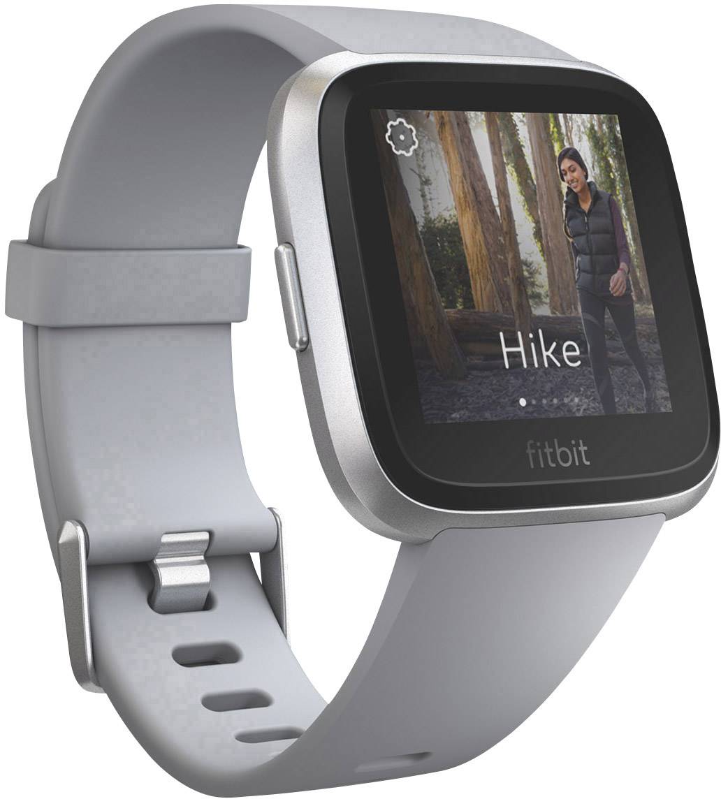 fitbit versa grey screen