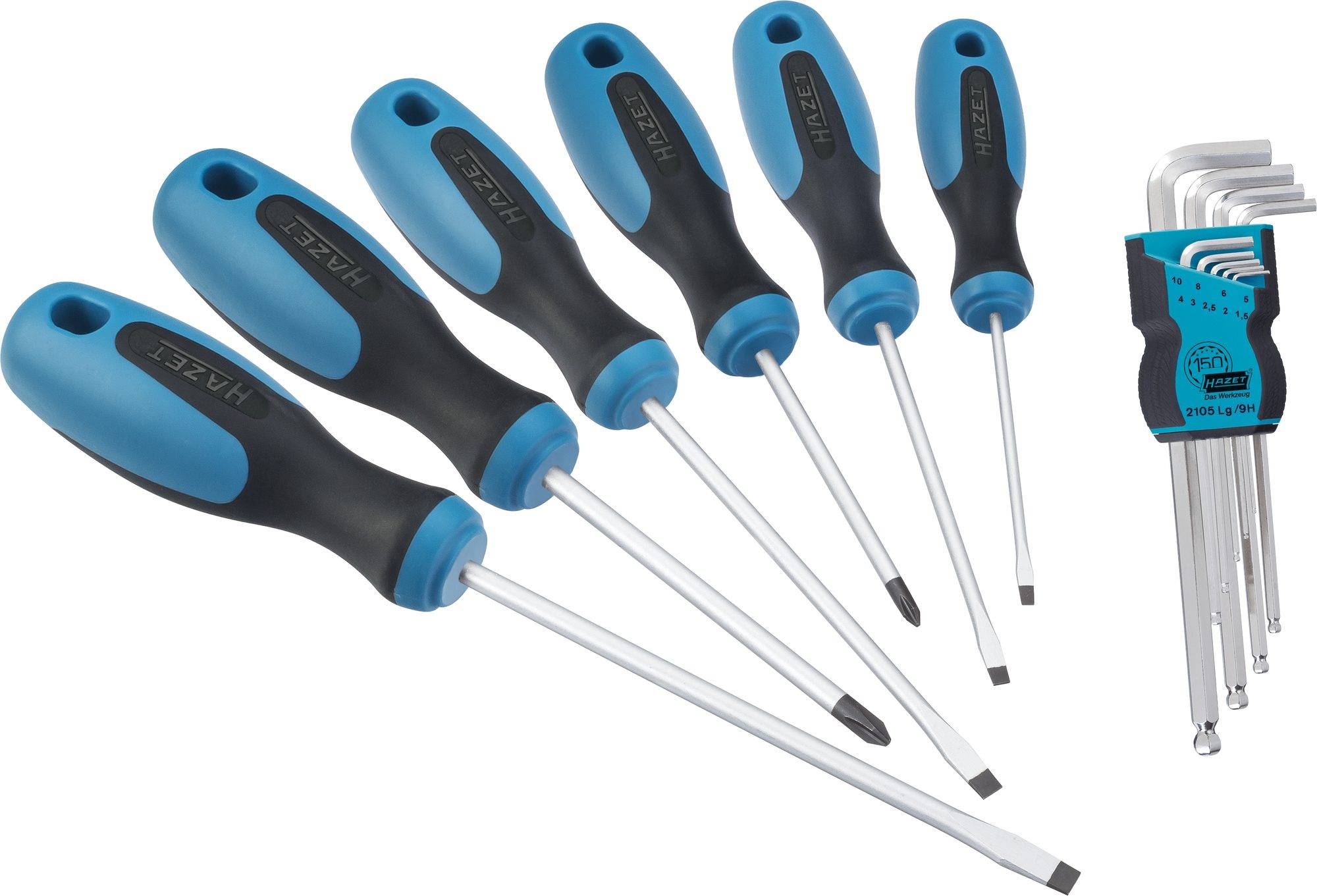 Hazet HAZET Screwdriver set Slot, Phillips