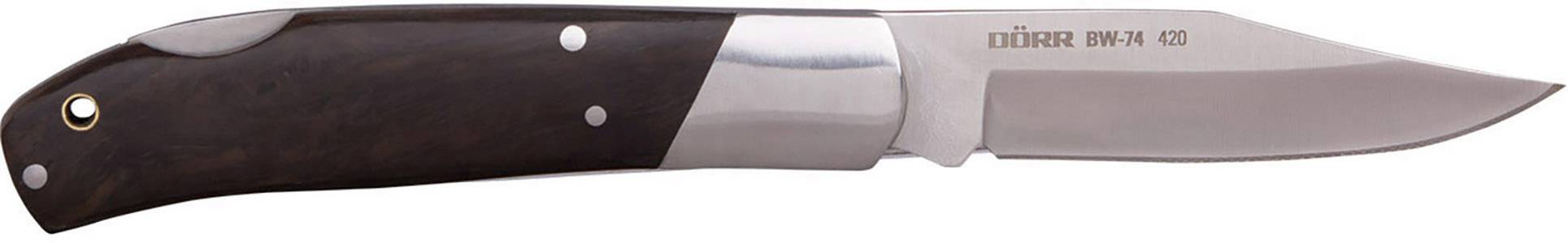 DOeRR Blackwood BW-74 208102 Pocket knife Wood, Stainless steel