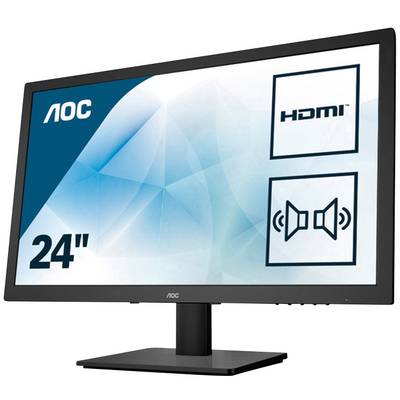AOC E2475SWJ LED 59.9 cm (23.6 inch) EEC A (A+ – F) 1920 x 1080 p Full HD 1 ms HDMI™, VGA, DVI, Headphone jack (3.5 mm) TN LED