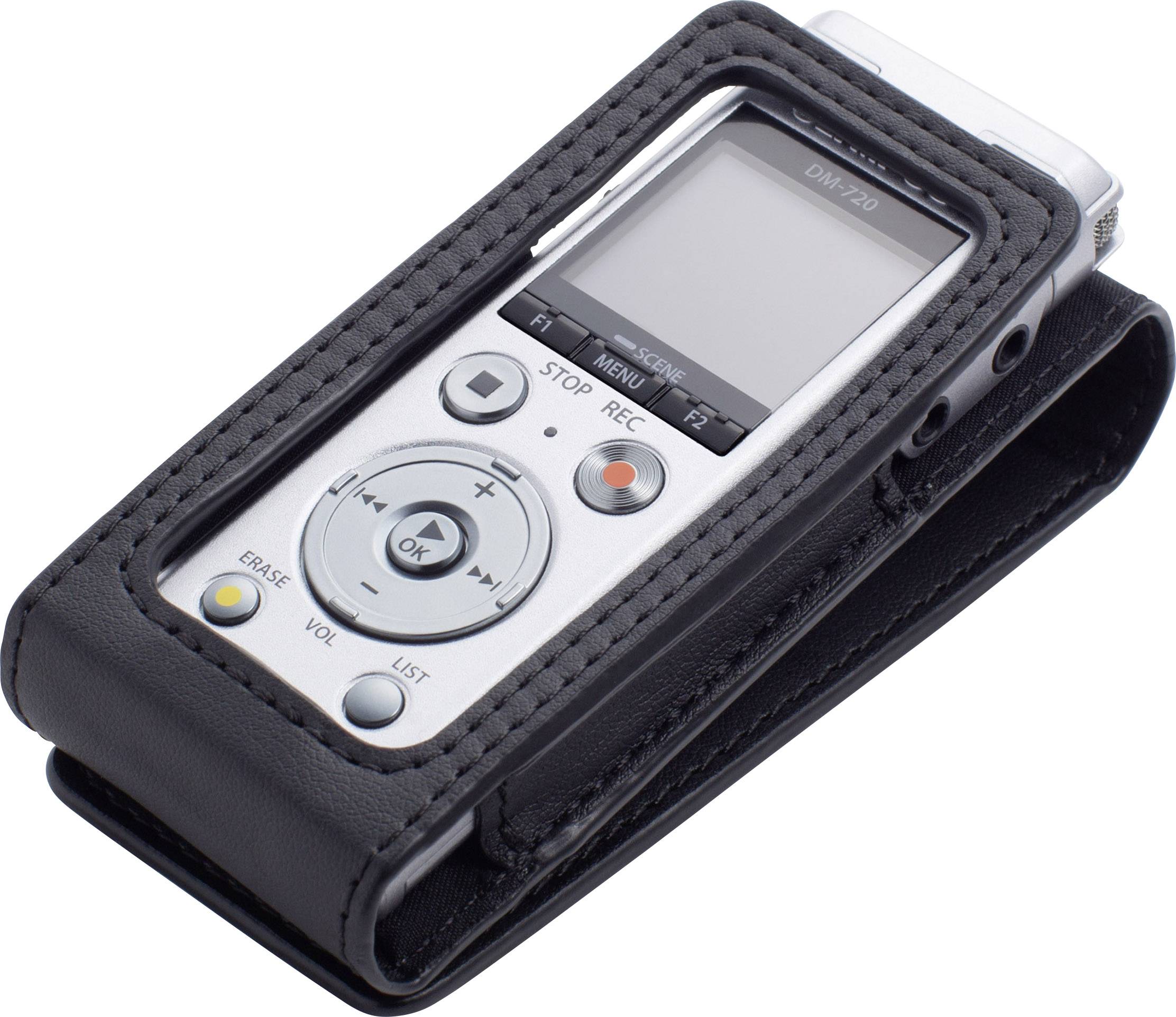 Olympus DM-720 Kit + CS150 Digital dictaphone Max. recording time 985 h Silver incl. bag