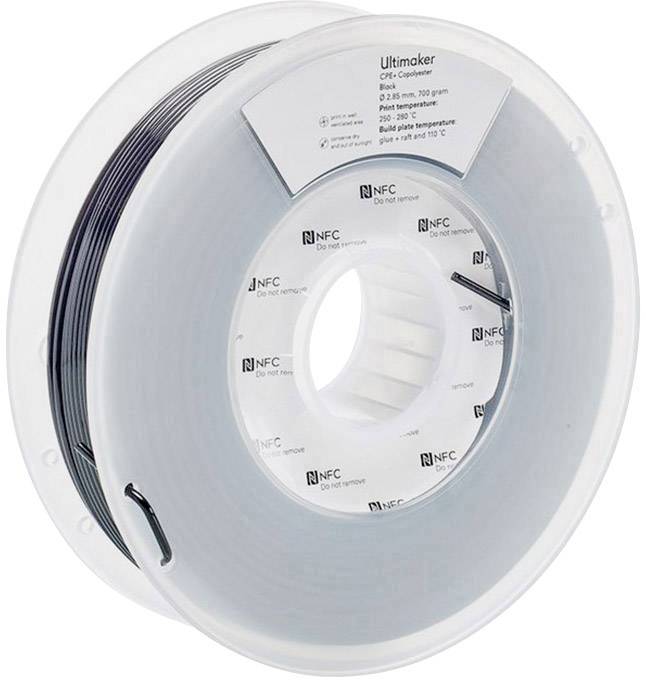 A filament spool for 3D printers, labelled 'Ultimaker NFC Composite'.