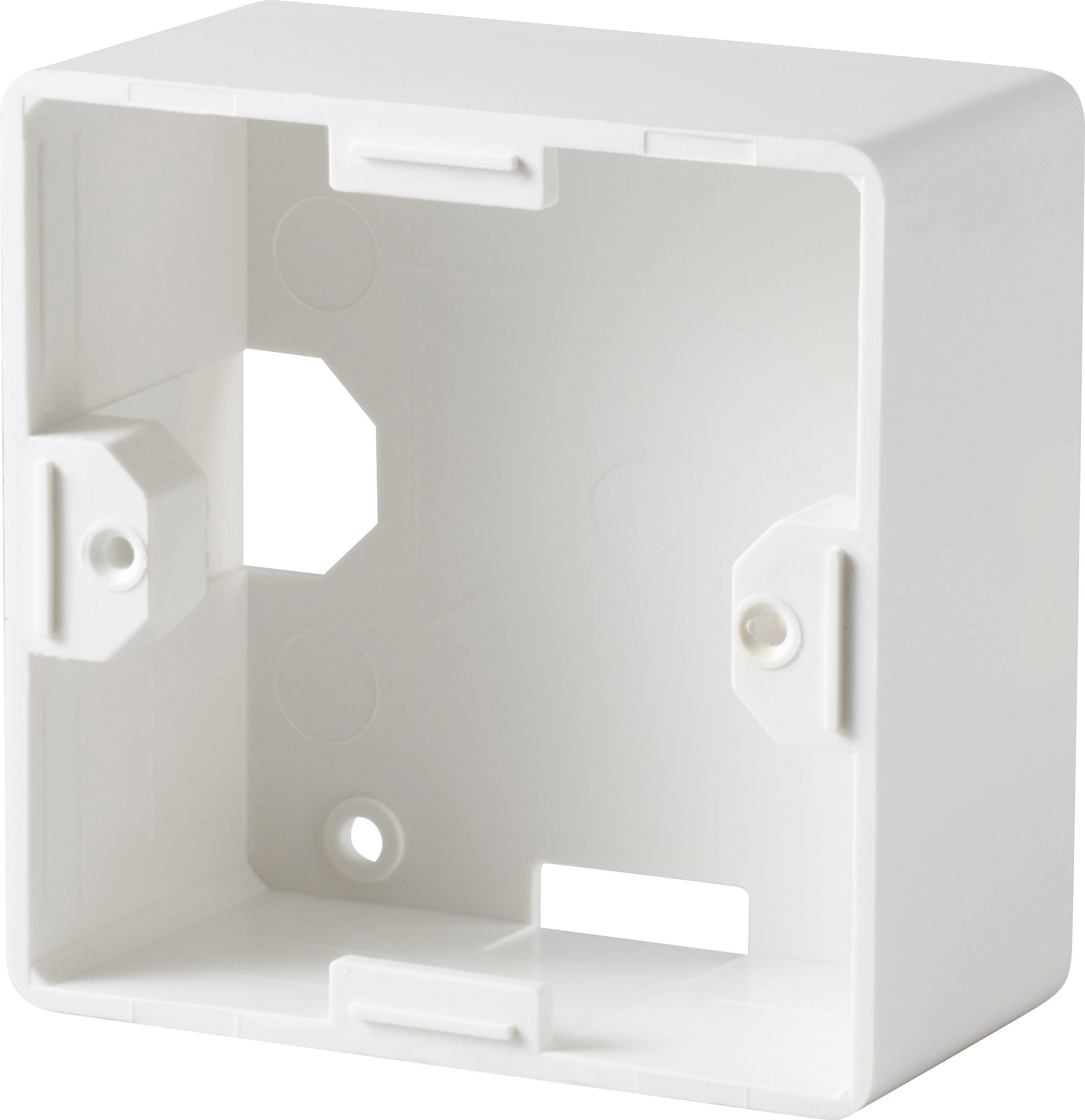 Renkforce NDR-9010 Surface-mount enclosure single Pure white
