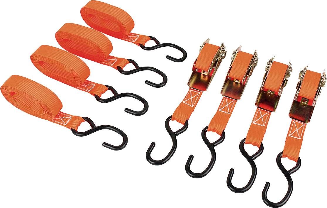 LAS 10342 Double strap Low lashing capacity (single/direct)=392 daN (L x W) 500 cm x 2.5 cm Ratchet-0