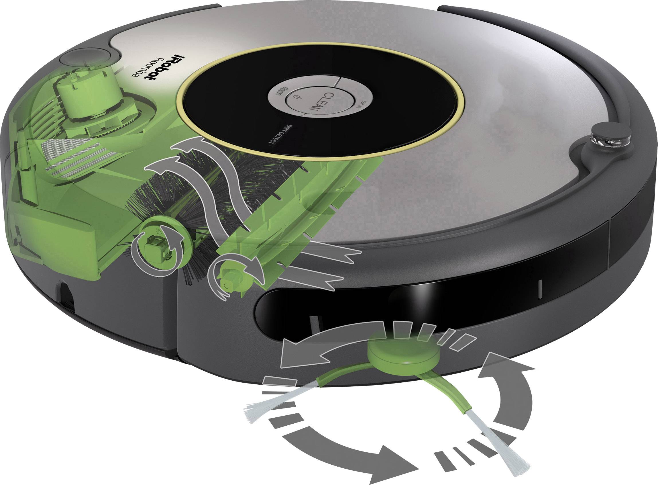 iRobot Roomba 605 Robotic vac Grey, Black