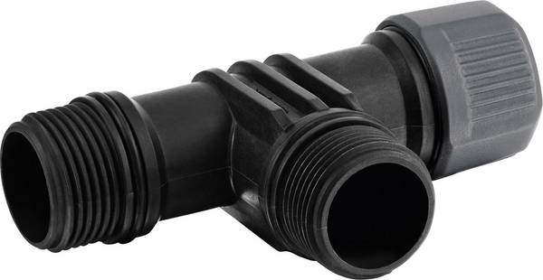 Kärcher Home & Garden 6.997-474.0 Adapter Anschluss 2-Wege Pump connector piece  80 mm 33.3 mm (G1) Plastic