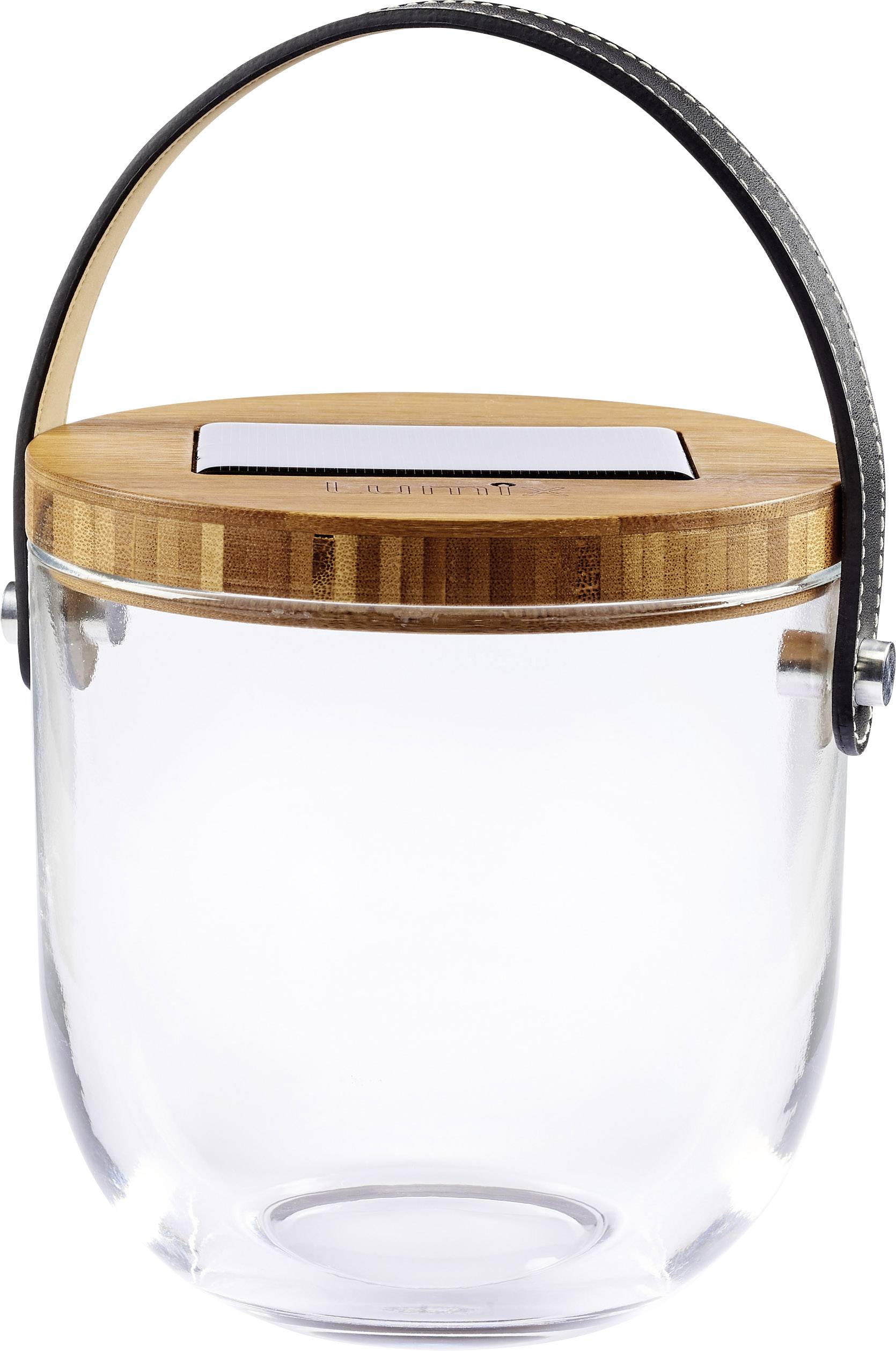 Krinner Deco Glass "Basic" 22500 Decorative light LED (monochrome) Warm white Clear, Bamboo, Black-3