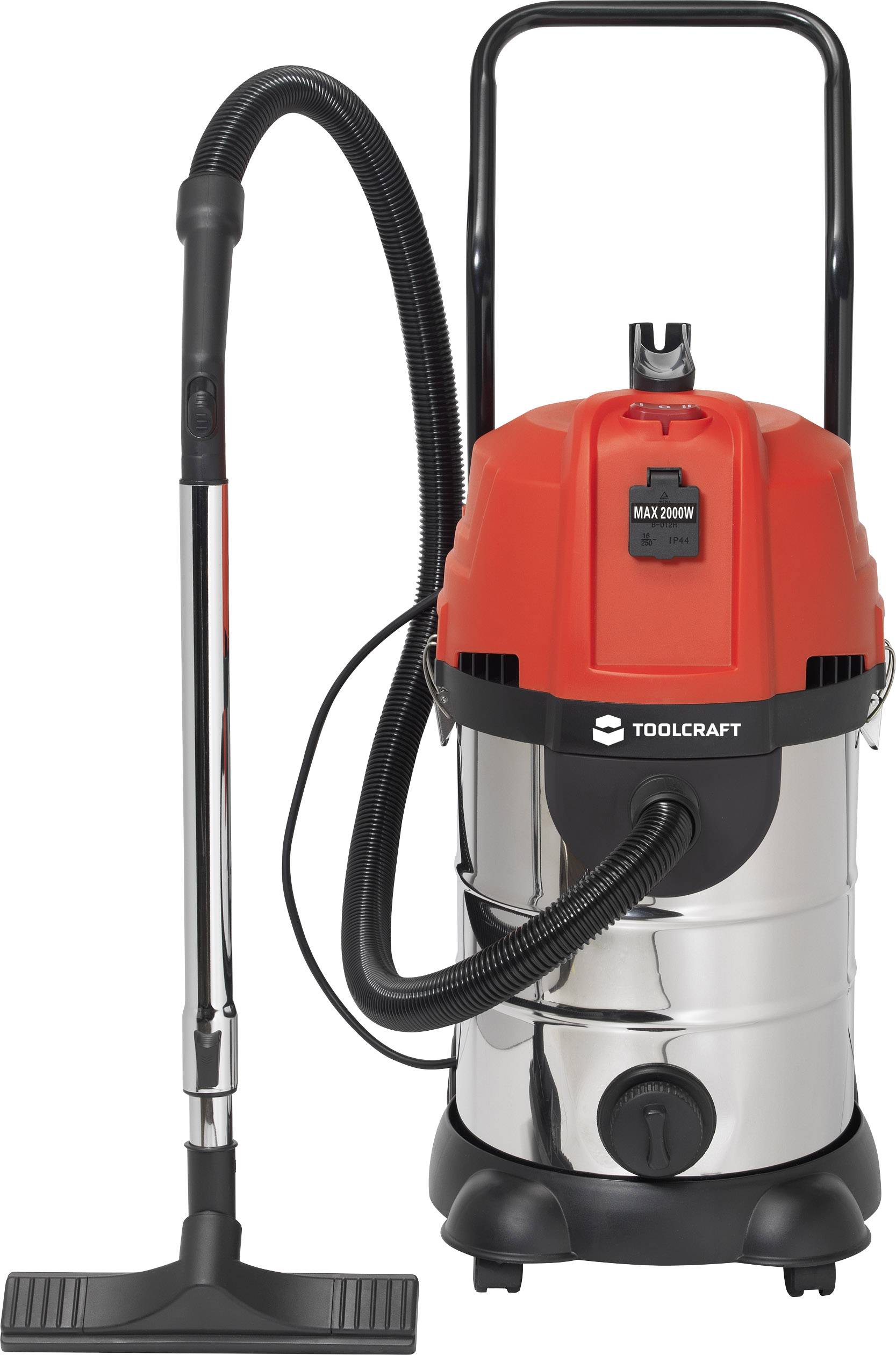Toolcraft Vc 1600 30 To 5029746 Wet Dry Vacuum Cleaner 1600 W 30 L