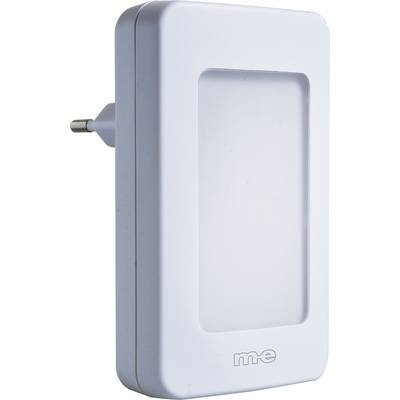 m-e modern-electronics 41145 Wireless door chime Receiver incl. nightlight