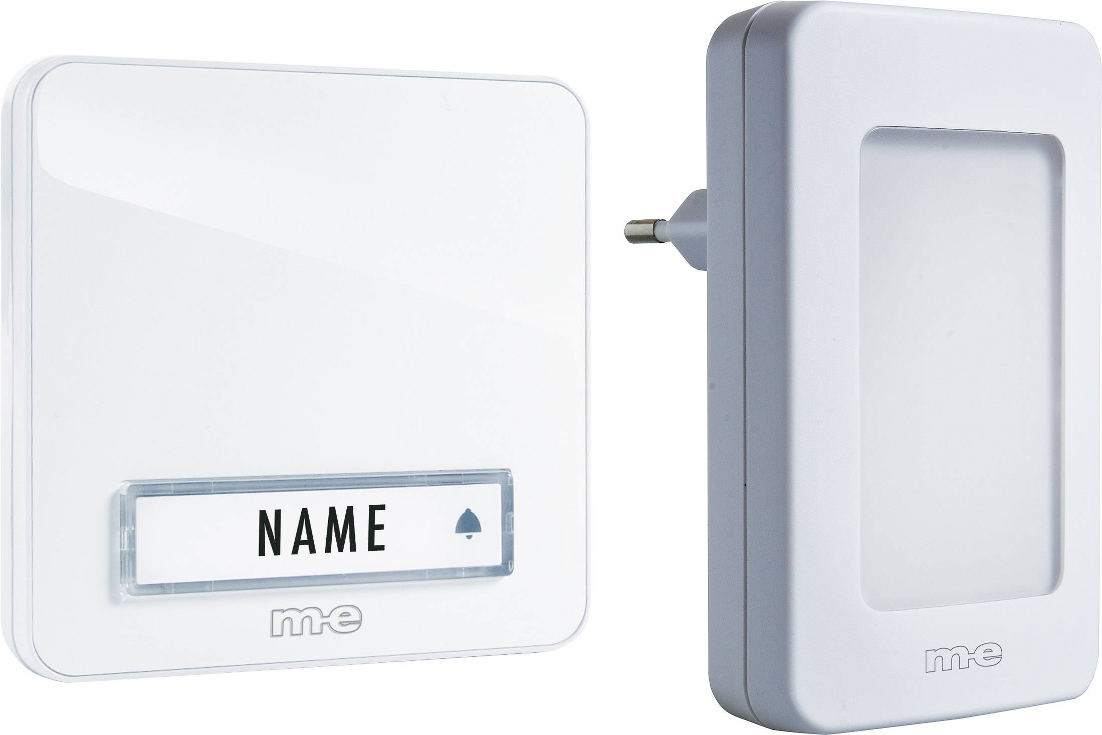 M E Modern Electronics 41146 Wireless Door Bell Complete Set Incl