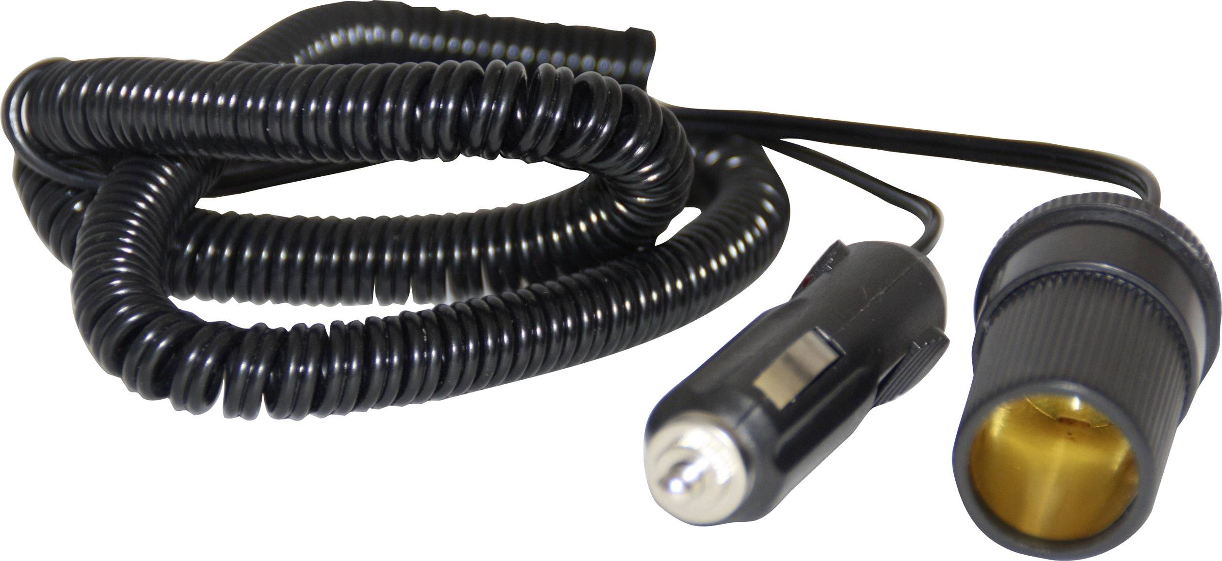 HP Autozubehoer Cable with coupling Max. load capacity=8 A 12 V