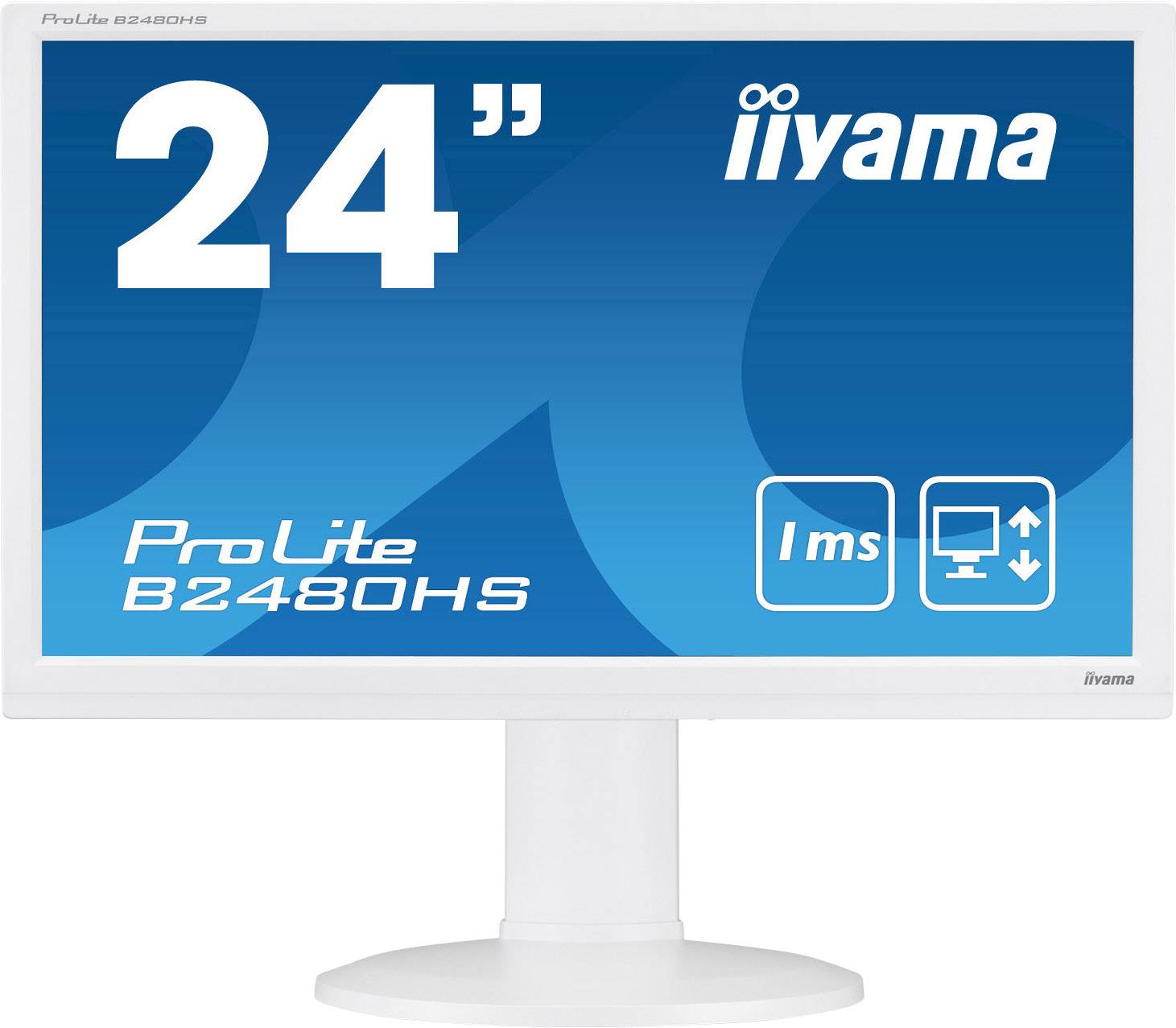 Iiyama ProLite B2480HS LED 59.9 cm (23.6 inch) EEC B (A++ – E) 1920 x 1080 p Full HD 1 ms HDMI™, VGA, DVI TN LED