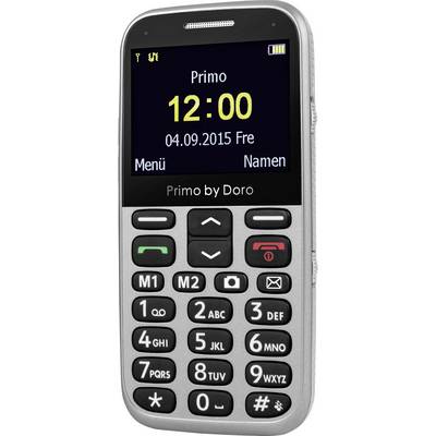 doro 366 Big button mobile phone Charging station, Panic button Silver-2