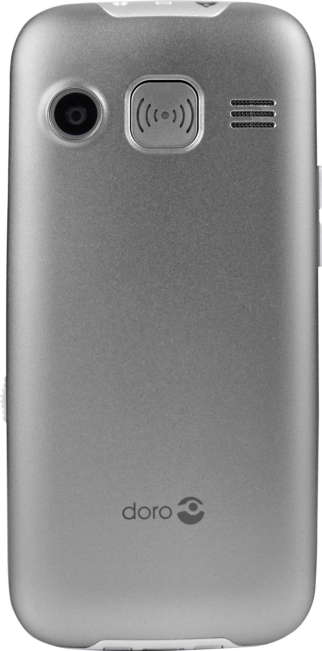 doro 366 Big button mobile phone Charging station, Panic button Silver-3