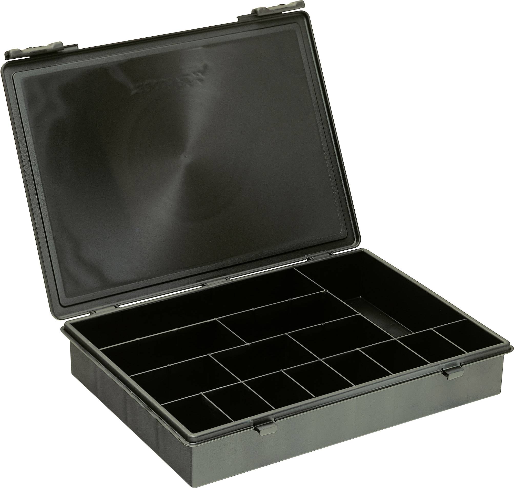 ESD raaco ESD Assorter 4-15 Assortment box (L x W x H) 338 x 260 x 57 mm No. of compartments: 15 fixed compartments Content 1 pc(s)