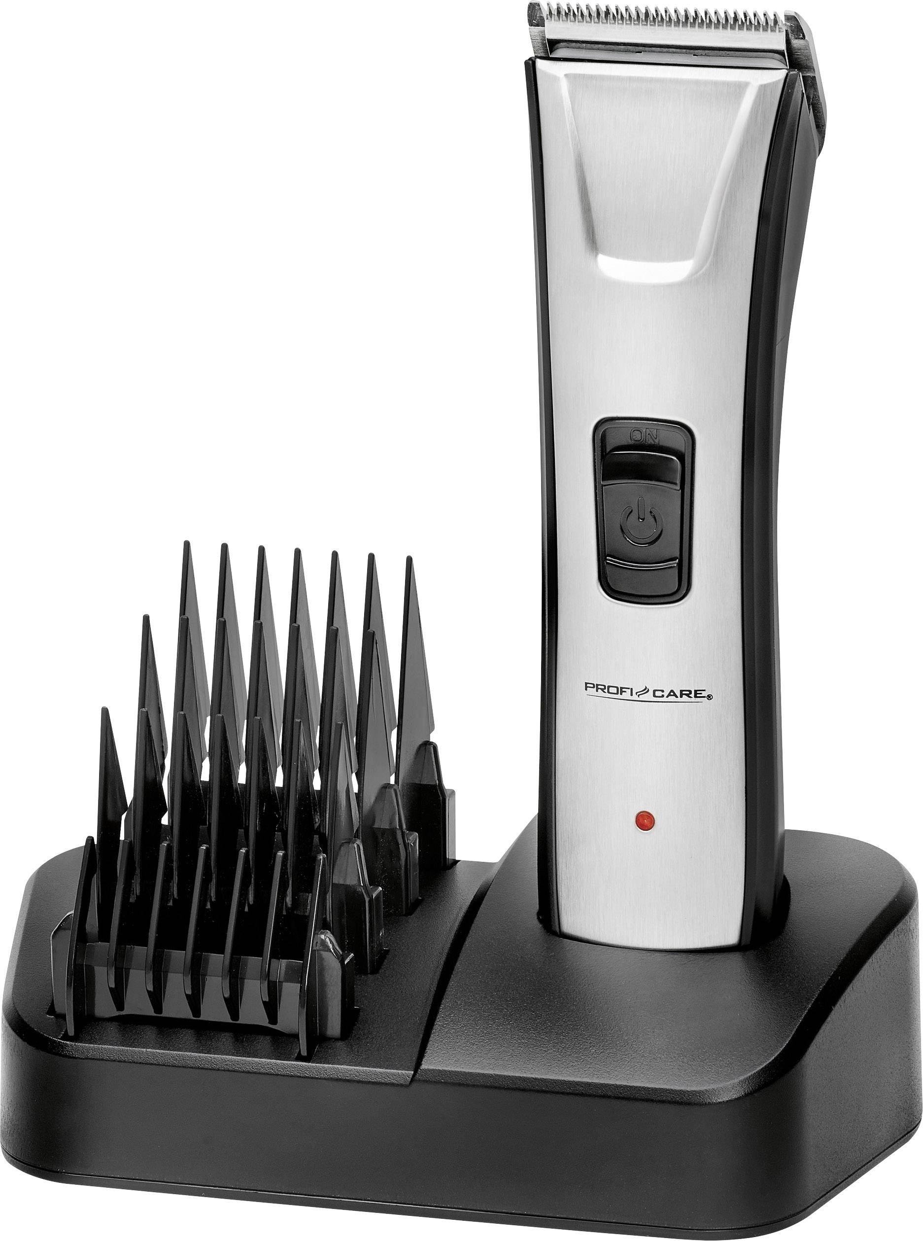 Profi-Care PC-HSM/R 3013 Hair clipper, Beard trimmer Black, Inox finish