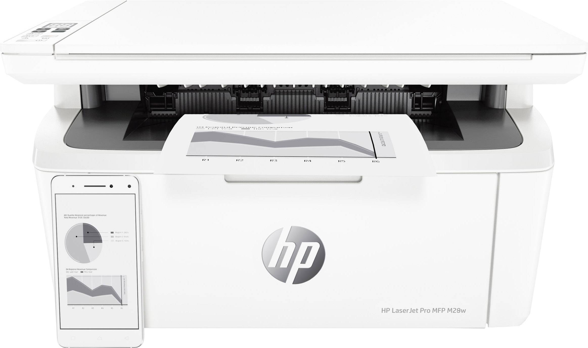 HP LaserJet Pro MFP M28w Multifunction printer Laser B/W A4 Printer, scanner, copier Wi-Fi-12