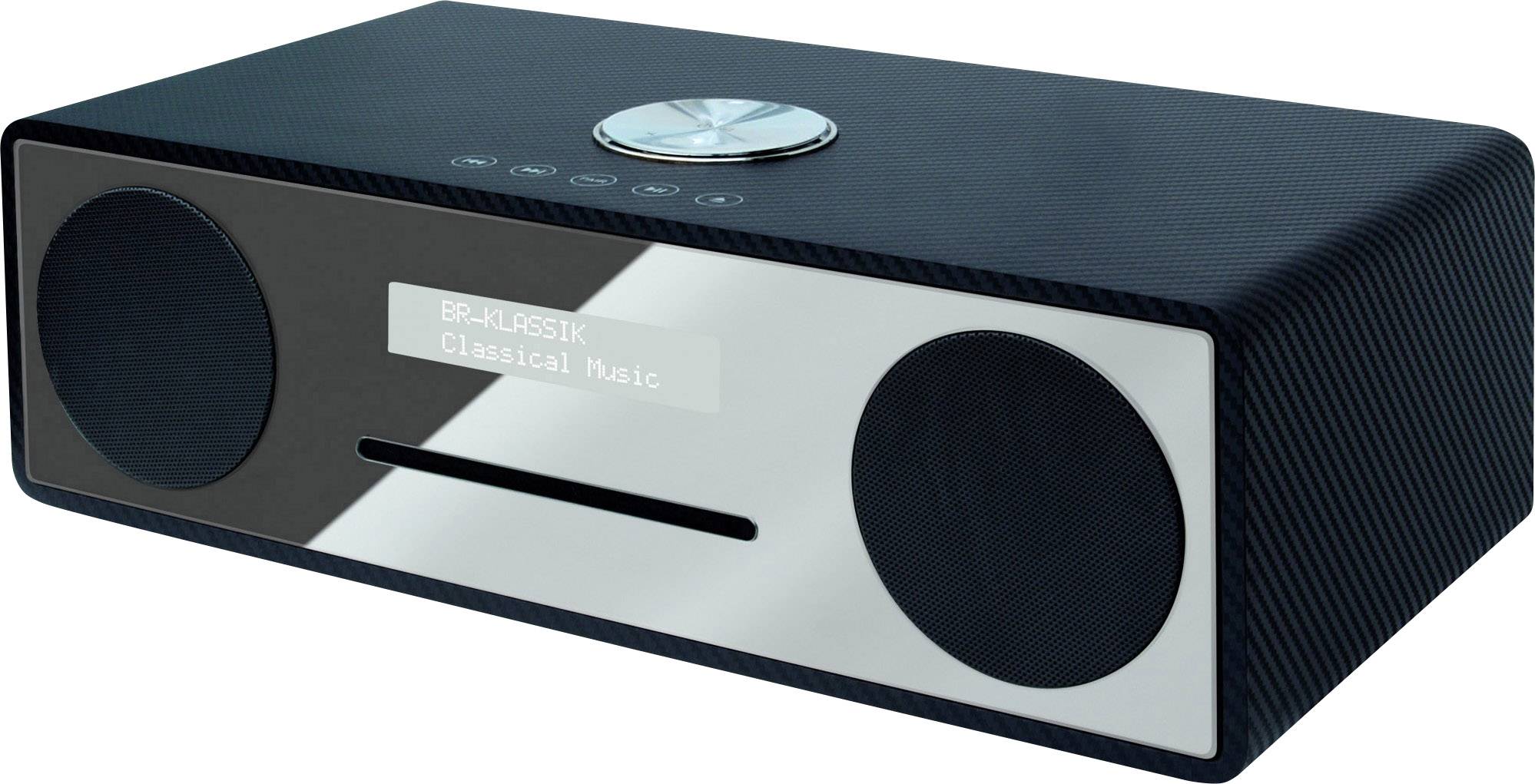 soundmaster DAB950CA Radio CD player DAB+, FM AUX, Bluetooth, CD, USB Battery charger Black
