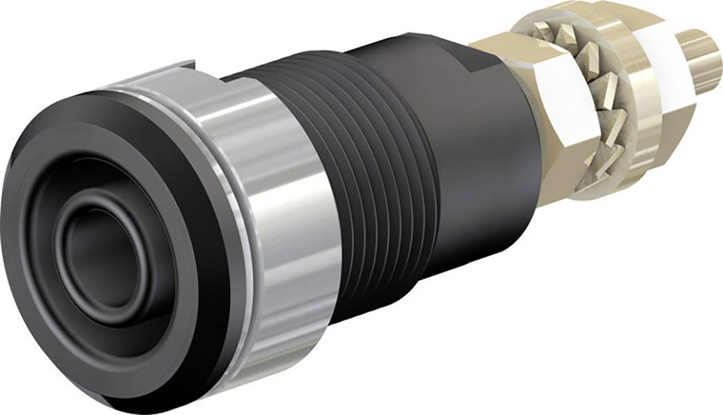 Industrial pressure sensor in cylindrical form with metal and plastic components, suitable for applications in mechanical engineering and technology.