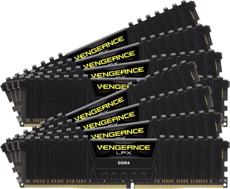 Corsair PC RAM kit Vengeance ® LPX CMK64GX4M8Z2933C16 64 GB 8 x 8 GB DDR4 RAM 2933 MHz CL16 18-18-36