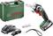 Circular Saw Set with Green Bosch Box, Charger, Saw with Chain, Battery, Blade and Strap. Perfect for DIY Projects.