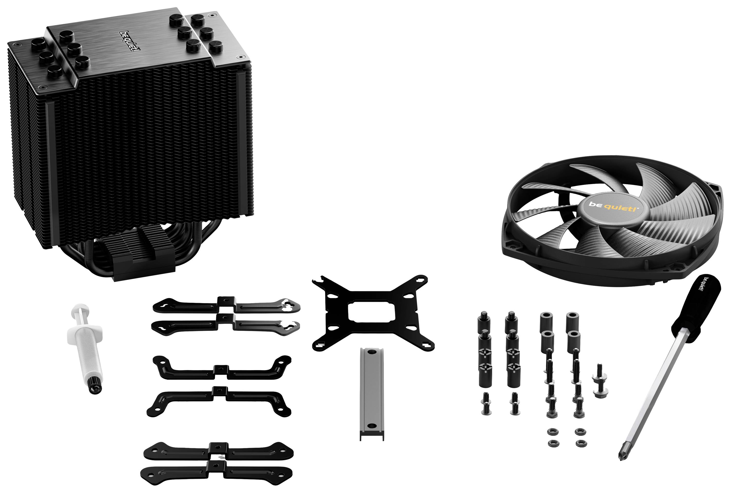 BeQuiet Dark Rock 4 CPU cooler + fan #####AMD AM5, AMD AM4, Intel® 2066, Intel® 2011v3, Intel® 1700, Intel® 1200, Intel®-1