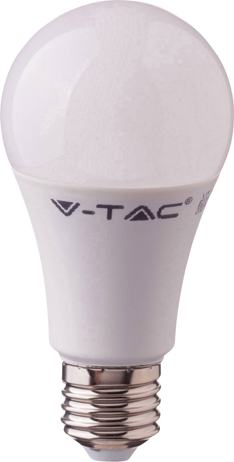 V Tac Vt 210 Led Monochrome Eec A A E E27 Arbitrary 9 W 60 W Warm White O X L 58 Mm X 106 Mm 1 Pc S Conrad Com