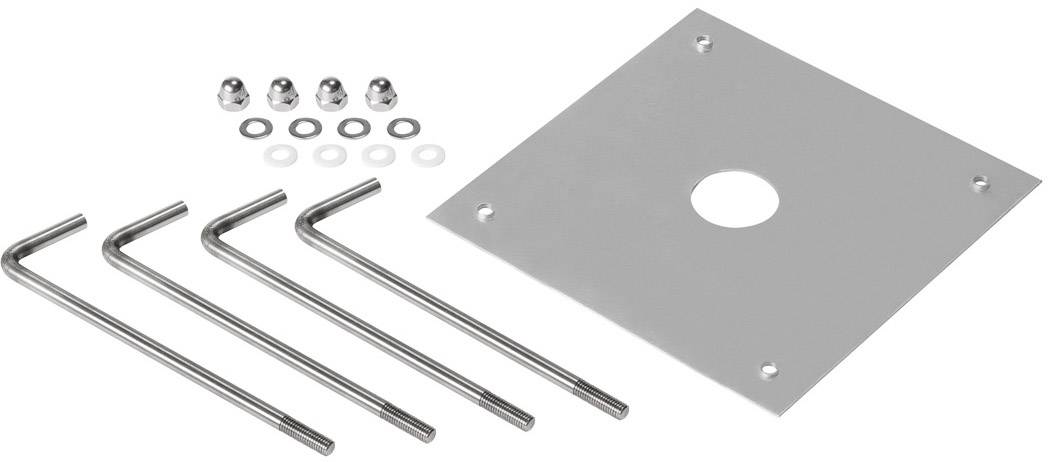 SLV 231849 Wall anchor set Silver