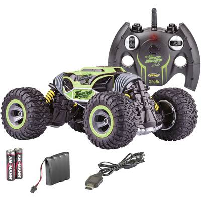 Carson Modellsport 500404202 My First Magic Machine 1:10 RC model car for beginners Electric Monster truck 4WD Incl. bat