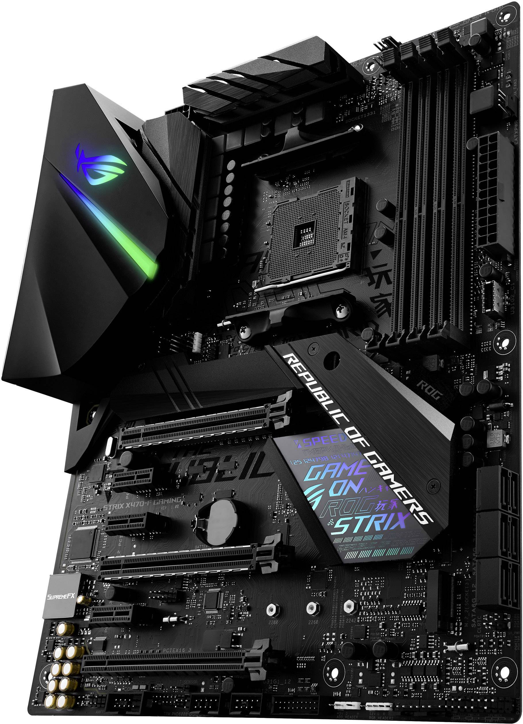 タイムセール！】 AMD Gaming Rog x470-f Strix Asus X470 (VT 