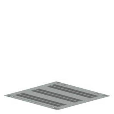Metal grid or square with multiple parallel stripes on a white background.