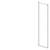 Sketch of a vertical frame with a narrow rectangle, possibly a door frame or panel.