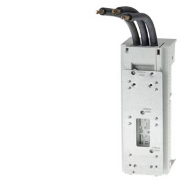 Siemens 8US12114TR00 Device adapter, busbar center-to-center spacing: 60 mm, In: 100 A, Un AC: 690 V, 600 V, ... Mount      100 A  690 V   1 pc(s)