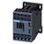 A black Siemens SIRIUS contactor with multiple connections, suitable for use in industrial control systems.