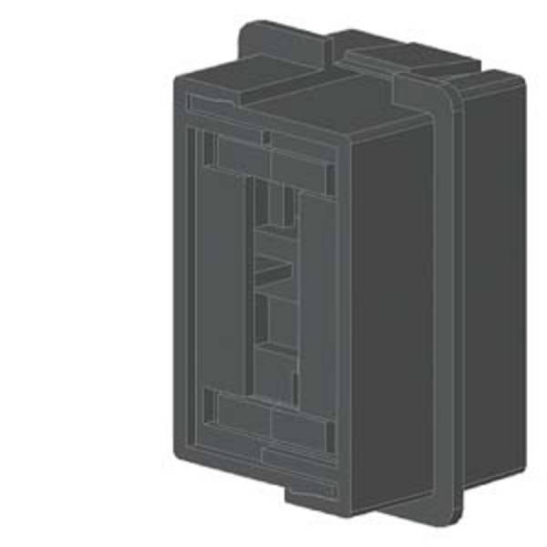 Siemens 8PQ5000-0BA05 8PQ50000BA05 Terminal (L x W x H) 33 x 60 x 40 mm Plastic Black 1 pc(s)