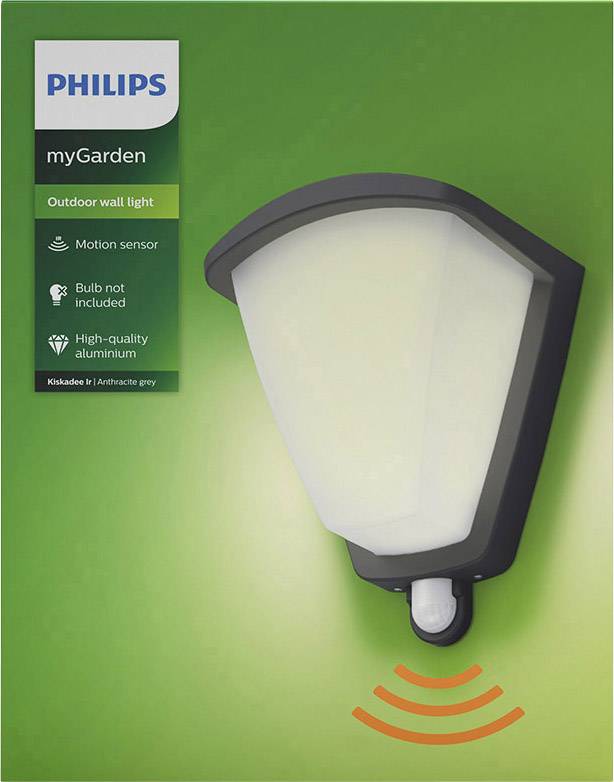 Philips Kiskadee 1738493pn Outdoor Wall Light Motion