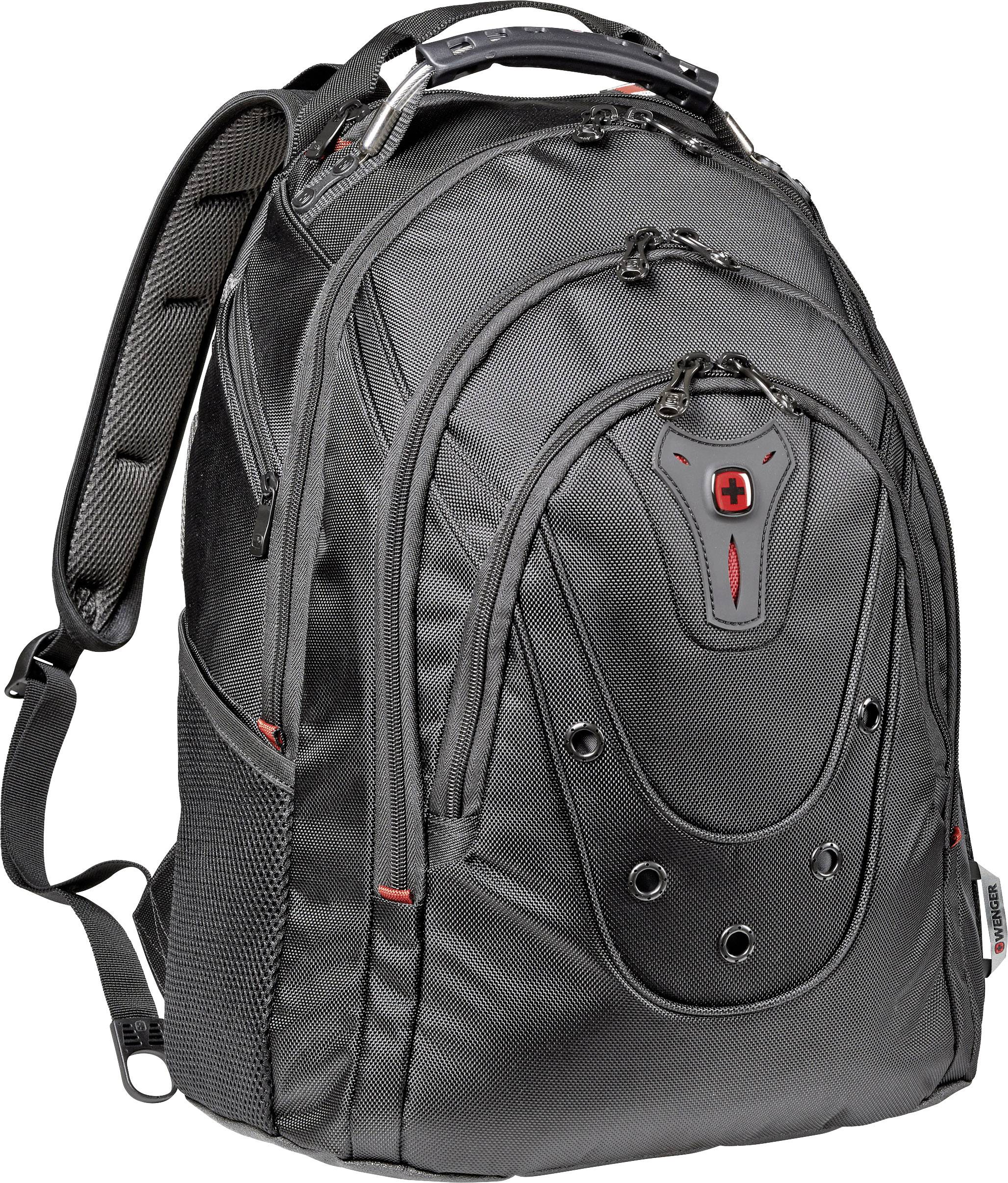 Wenger Laptop backpack Ibex Slim Suitable for up to: 39,6 cm (15,6") Black-1