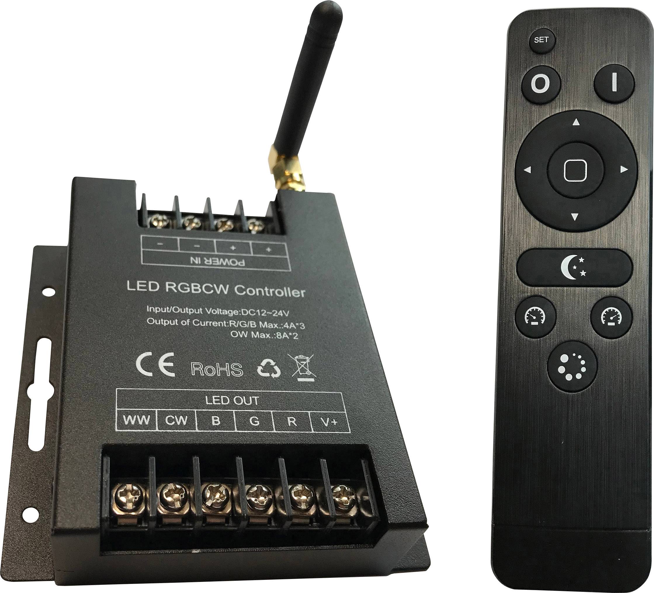 Tru Components Tru Conrgbcct Recrgbcct Led Remote Control 433 92 Mhz 20 M Conrad Com