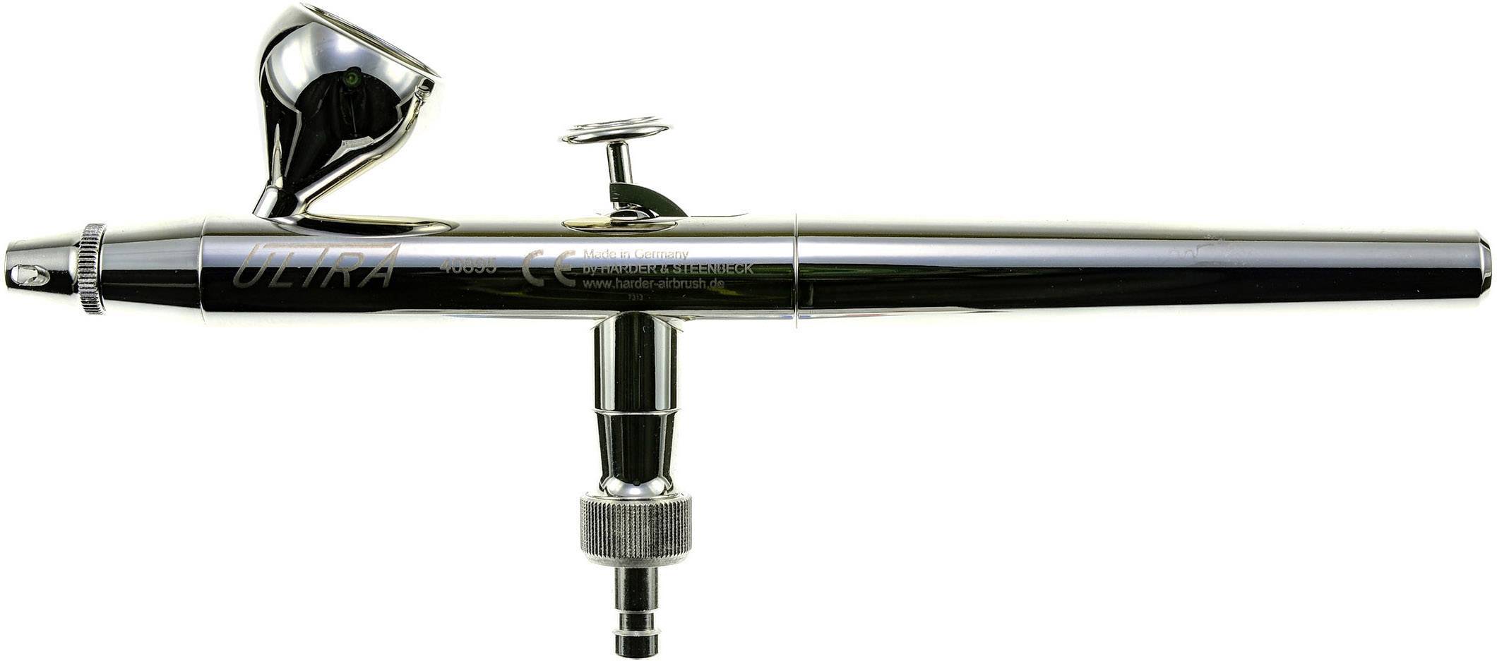 Harder & Steenbeck Ultra Two in One Double action Pistol trigger airbrush Nozzle Ø 0,2 + 0,4 mm-1