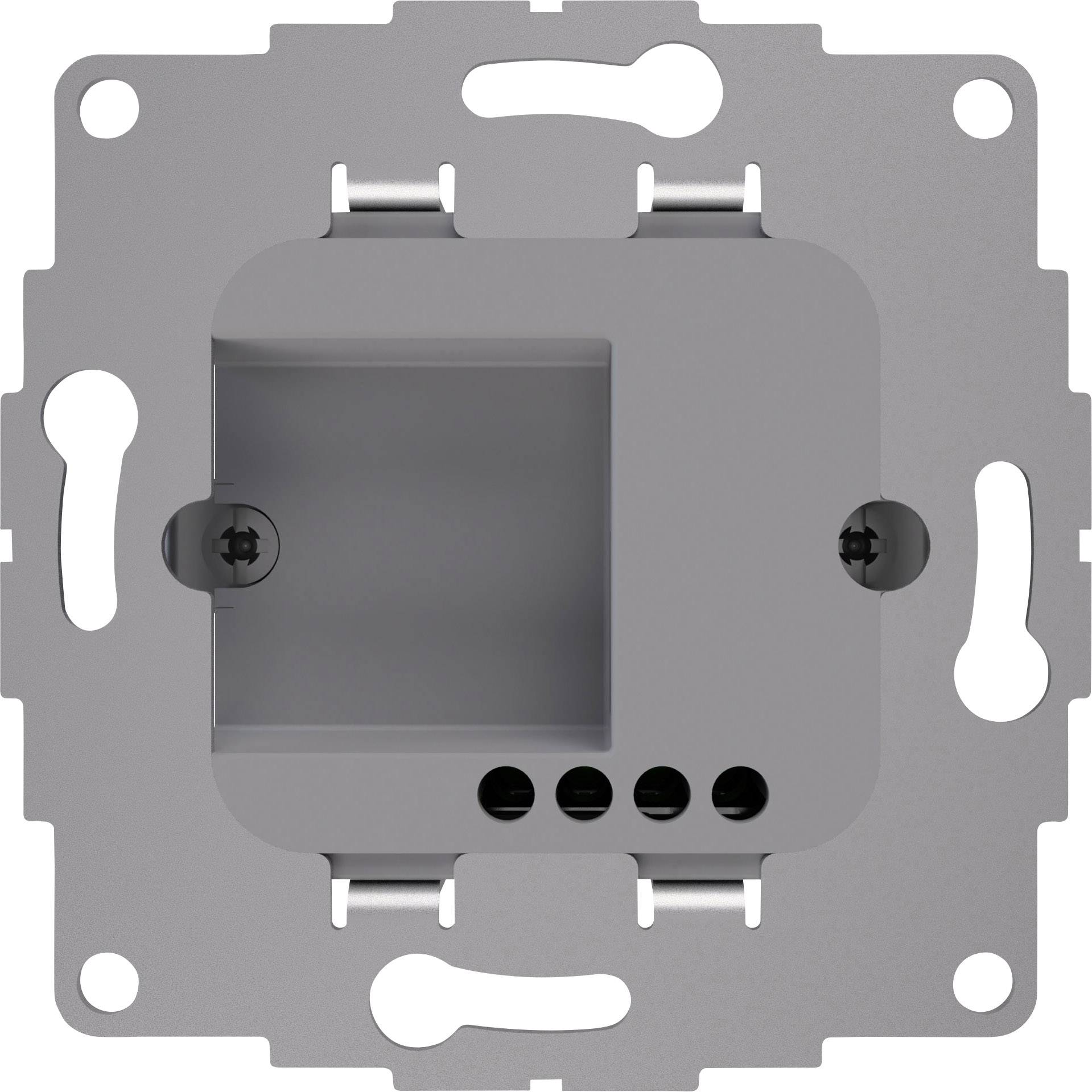 2USB 2U-449450 1x Dry-lining box IP20 Light grey