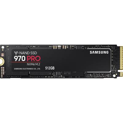 Samsung 970 PRO 512 GB NVMe/PCIe M.2 internal SSD  M.2 NVMe PCIe 3.0 x4 Retail MZ-V7P512BW