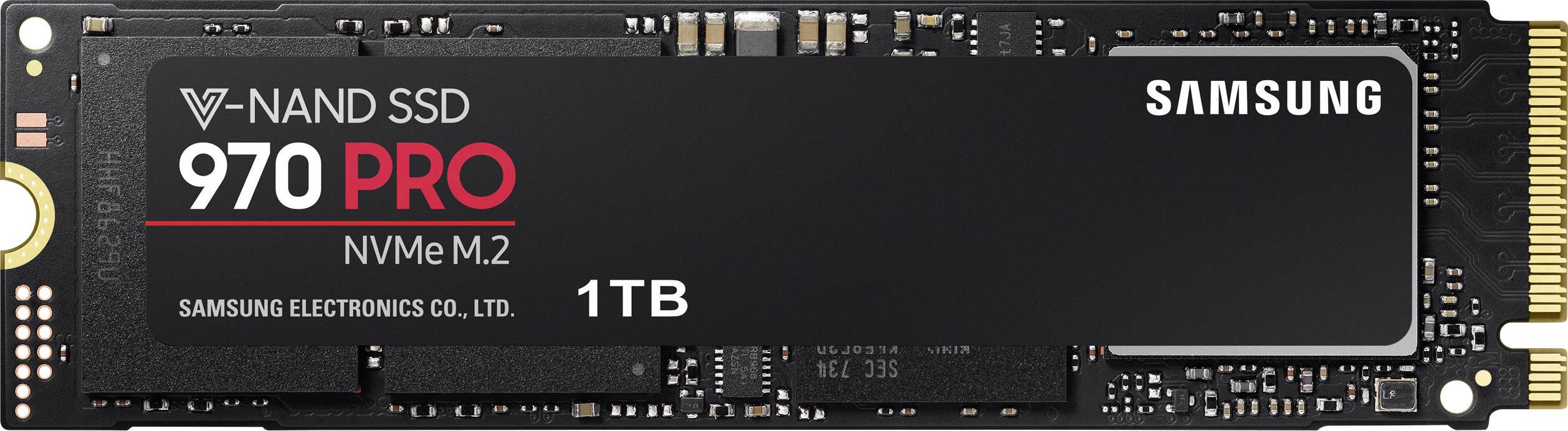 Samsung 970 PRO 1 TB NVMe/PCIe M.2 internal SSD M.2 NVMe PCIe 3.0 x4 Retail MZ-V7P1T0BW